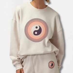 Spiritual Gangster Yin Yang Forever Crewneck Sweatshirt - Small